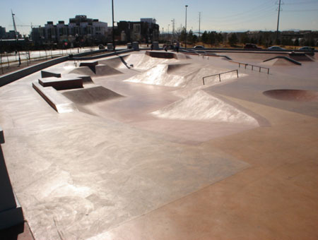 Phase 2. The latest addition to the Denver Skatepark