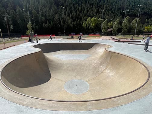Idaho Springs Skatepark.
