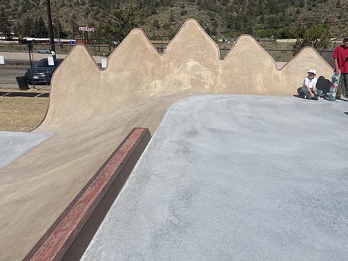 Idaho Springs Skatepark.