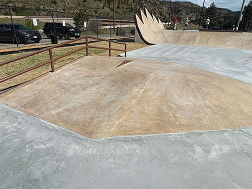 Idaho Springs Skatepark.