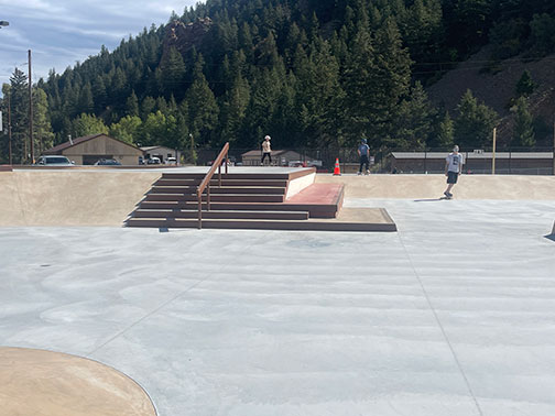 Idaho Springs Skatepark.