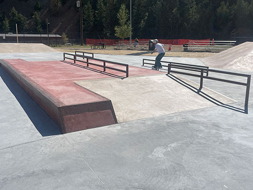 Idaho Springs Skatepark.