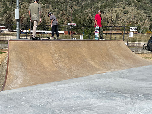 Idaho Springs Skatepark.