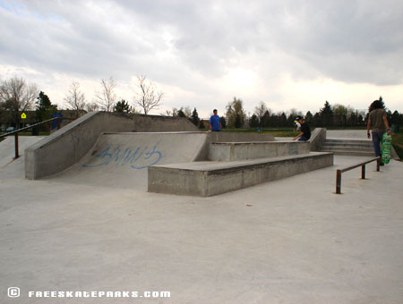 2. Lakewood Link Skatepark - Ledges, rails and quarter-pipes!