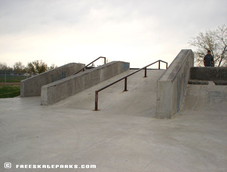 5. Lakewood Link Skatepark - More rails and ledges.